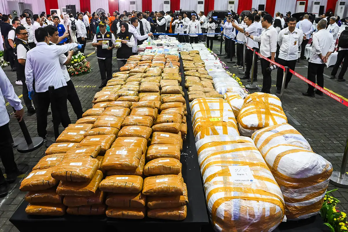 Penggerebekan Narkoba Terbesar Indonesia