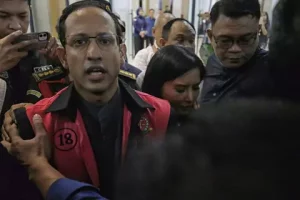 Nadiem makarim tersangka korupsi 9,9 triliun